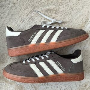 Adidas Handball Spezial Women's Brown Suede Casual Shoes - Size 8.5 [sold out]